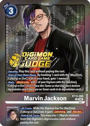 Marvin Jackson [BT15-086] (Judge Pack 6) [Exceed Apocalypse] - Trinity Hobby