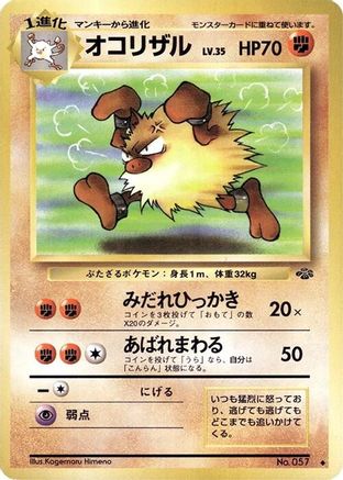 Primeape (Japanese)  null - [Pokemon Jungle]