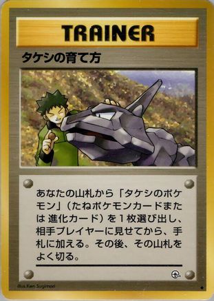 Brock's Training Method (Japanese)   - [Leaders Stadium]