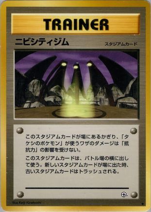 Pewter City Gym (Japanese)   - [Leaders Stadium] - Trinity Hobby