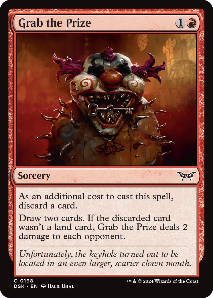 Grab the Prize [Duskmourn: House of Horror] - Trinity Hobby