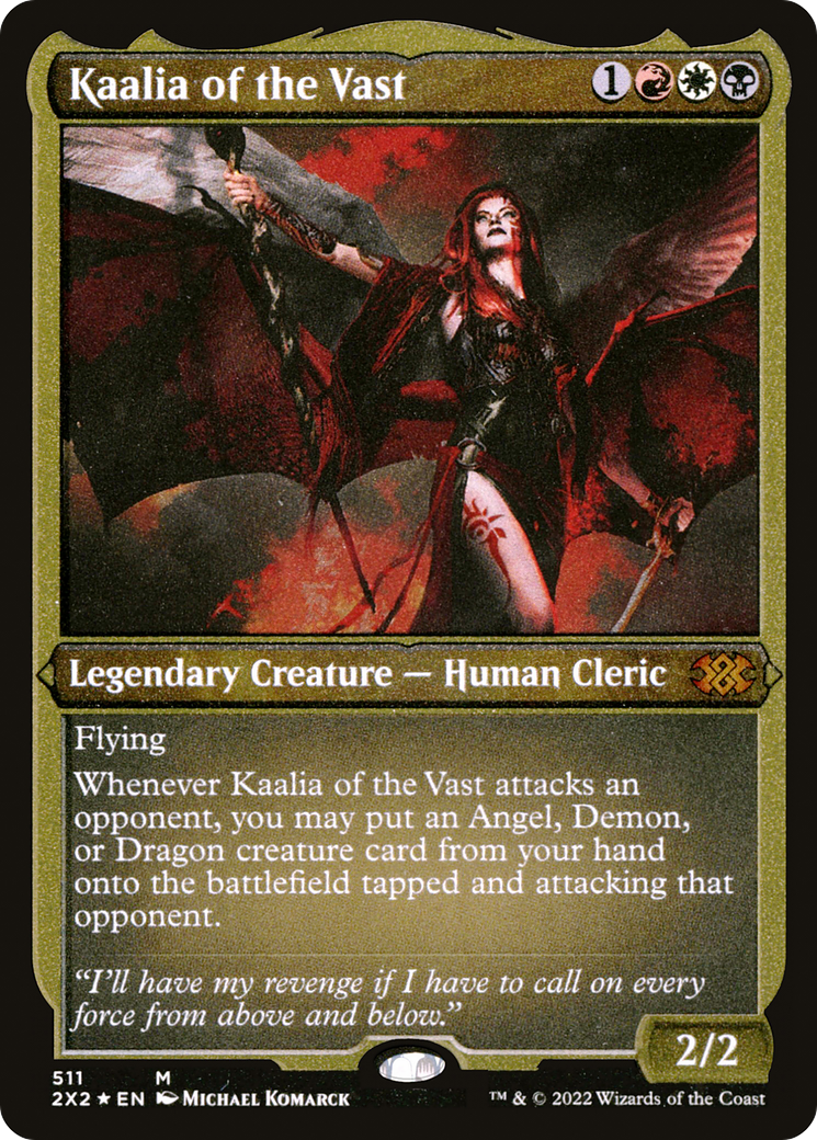 Kaalia of the Vast (Foil Etched)  [Foil]  (2X2-511) - [Double Masters 2022] - Trinity Hobby