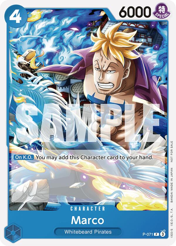 Marco (Two Legends Pre-Release) (P-071) - [One Piece Promotion Cards] - Trinity Hobby