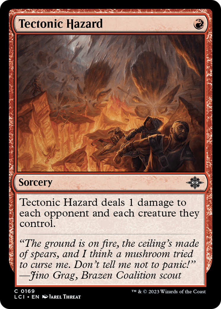 Tectonic Hazard [The Lost Caverns of Ixalan] - Trinity Hobby