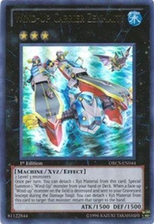 Wind-Up Carrier Zenmaity [ORCS-EN044] Ultra Rare - Trinity Hobby