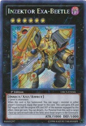 Inzektor Exa-Beetle [ORCS-EN046] Secret Rare - Trinity Hobby