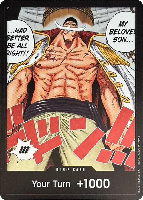 DON!! Card (Alternate Art) - [Two Legends] Foil - Trinity Hobby