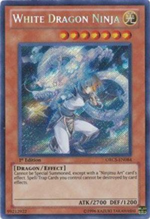 White Dragon Ninja [ORCS-EN084] Secret Rare - Trinity Hobby
