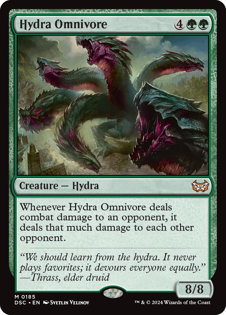Hydra Omnivore [Duskmourn: House of Horror Commander] - Trinity Hobby