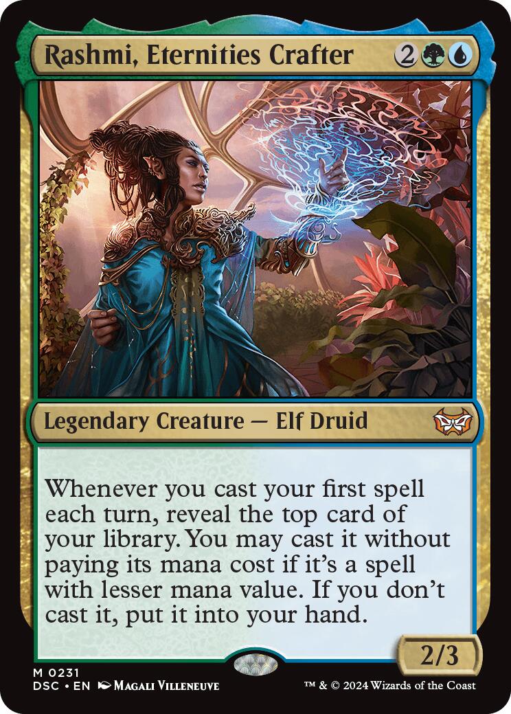 Rashmi, Eternities Crafter [Duskmourn: House of Horror Commander] - Trinity Hobby