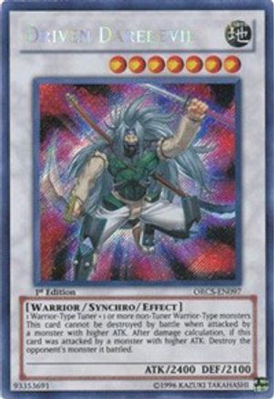 Driven Daredevil [ORCS-EN097] Secret Rare - Trinity Hobby