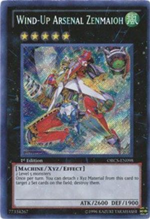 Wind-Up Arsenal Zenmaioh [ORCS-EN098] Secret Rare - Trinity Hobby