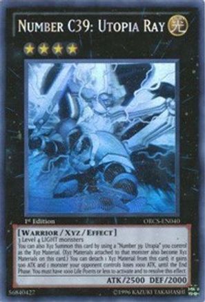Number C39: Utopia Ray [ORCS-EN040] Ghost Rare - Trinity Hobby