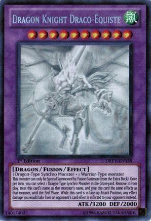 Dragon Knight Draco-Equiste [DREV-EN038] Ghost Rare - Trinity Hobby