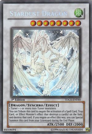 Stardust Dragon (Ghost) [TDGS-EN040] Ghost Rare - Trinity Hobby