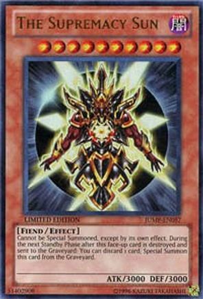 The Supremacy Sun [JUMP-EN057] Ultra Rare - Trinity Hobby
