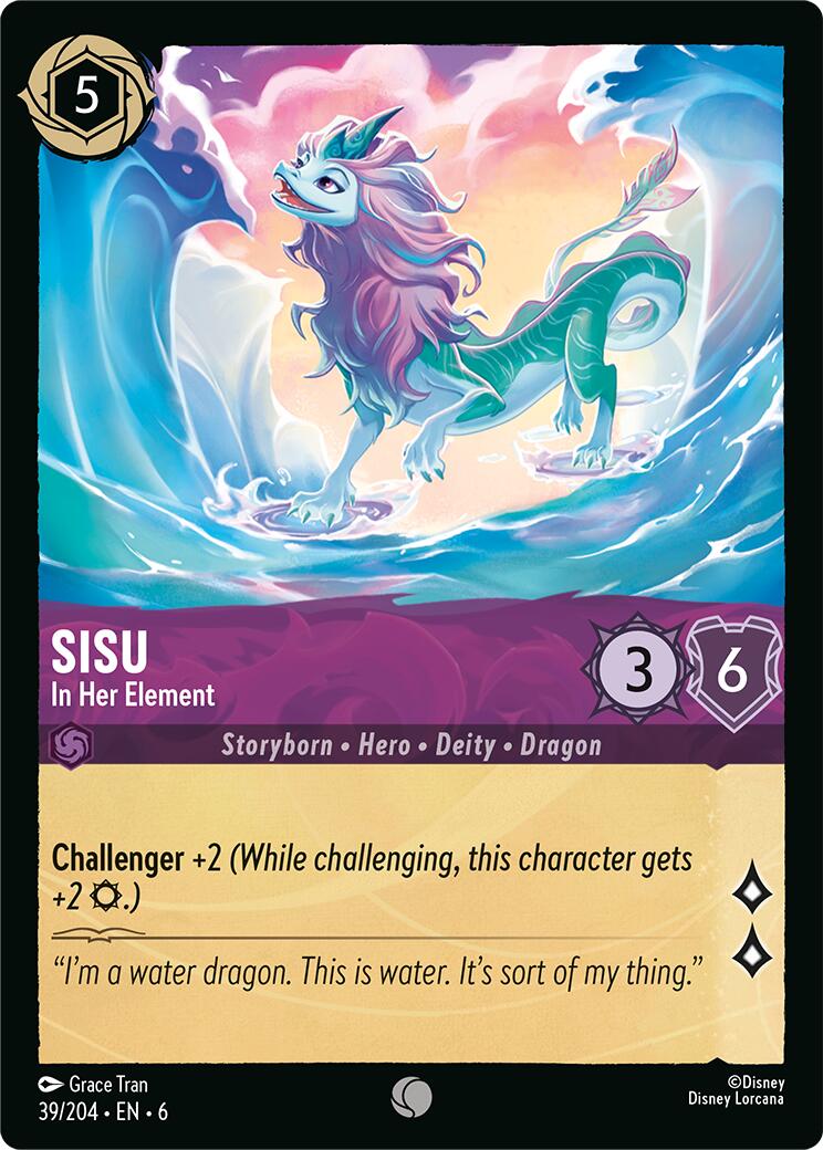 Sisu - In Her Element (39/204) [Azurite Sea] - Trinity Hobby