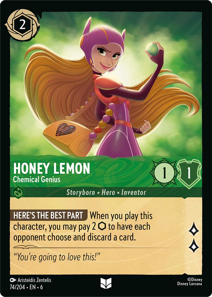Honey Lemon - Chemical Genius (74/204) [Azurite Sea] - Trinity Hobby