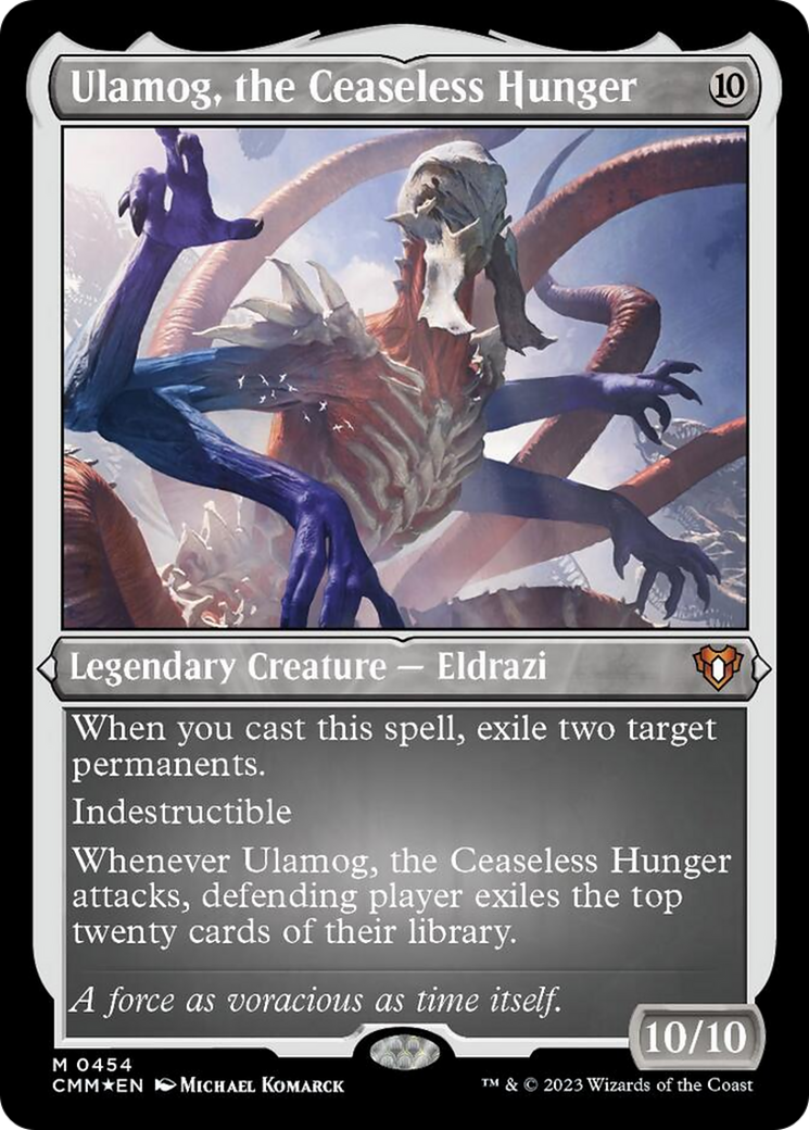 Ulamog, the Ceaseless Hunger (Foil Etched) [Commander Masters] - Trinity Hobby