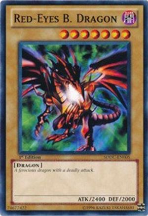 Red-Eyes B. Dragon [SDDC-EN005] Common - Trinity Hobby