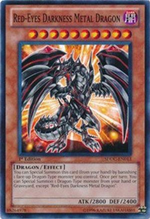 Red-Eyes Darkness Metal Dragon [SDDC-EN013] Common - Trinity Hobby