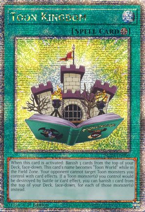 Toon Kingdom [MP24-EN006] Quarter Century Secret Rare - Trinity Hobby