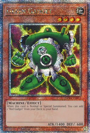 Green Gadget [MP24-EN014] Quarter Century Secret Rare - Trinity Hobby