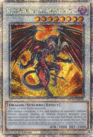 Red Dragon Archfiend [MP24-EN025] Quarter Century Secret Rare - Trinity Hobby