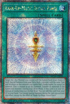 Rank-Up-Magic Astral Force [MP24-EN035] Quarter Century Secret Rare - Trinity Hobby