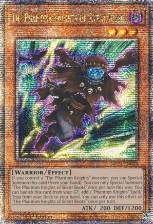 The Phantom Knights of Silent Boots [MP24-EN039] Quarter Century Secret Rare - Trinity Hobby