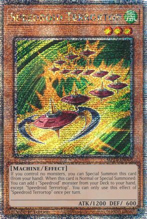 Speedroid Terrortop [MP24-EN040] Quarter Century Secret Rare - Trinity Hobby