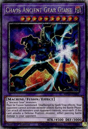 Chaos Ancient Gear Giant [MP24-EN042] Quarter Century Secret Rare - Trinity Hobby