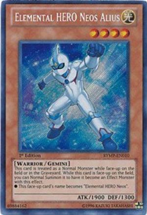 Elemental HERO Neos Alius [RYMP-EN010] Secret Rare - Trinity Hobby