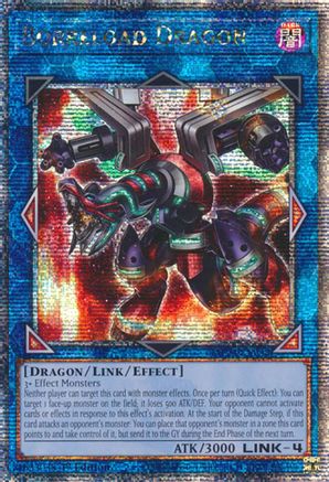 Borreload Dragon (Alternate Art) [MP24-EN048] Quarter Century Secret Rare - Trinity Hobby