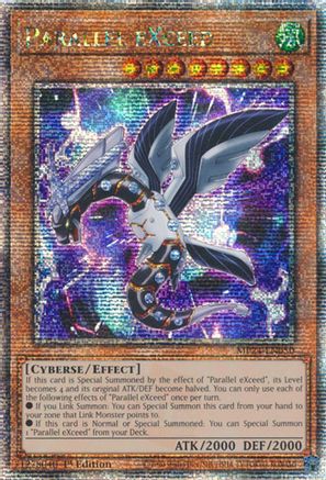 Parallel eXceed [MP24-EN050] Quarter Century Secret Rare - Trinity Hobby