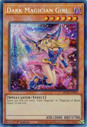 Dark Magician Girl (Alternate Art) [MP24-EN053] Prismatic Secret Rare - Trinity Hobby