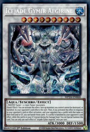 Icejade Gymir Aegirine [MP24-EN068] Prismatic Secret Rare - Trinity Hobby