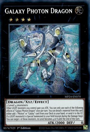Galaxy Photon Dragon [MP24-EN070] Prismatic Secret Rare - Trinity Hobby