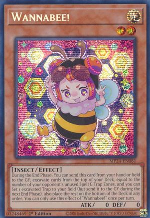 Wannabee! [MP24-EN081] Prismatic Secret Rare - Trinity Hobby
