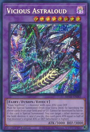 Vicious Astraloud [MP24-EN083] Prismatic Secret Rare - Trinity Hobby