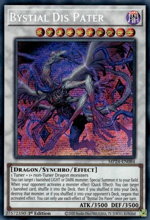 Bystial Dis Pater [MP24-EN084] Prismatic Secret Rare - Trinity Hobby
