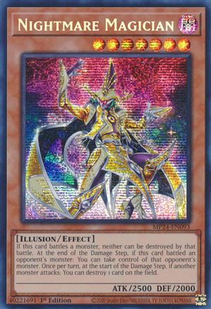 Nightmare Magician [MP24-EN093] Prismatic Secret Rare - Trinity Hobby