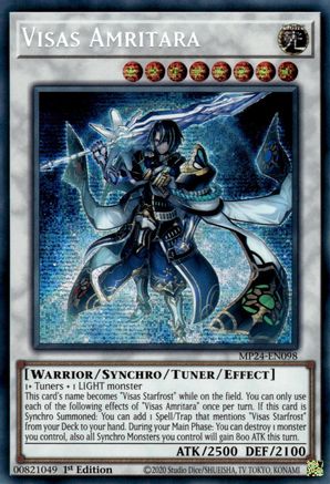 Visas Amritara [MP24-EN098] Prismatic Secret Rare - Trinity Hobby