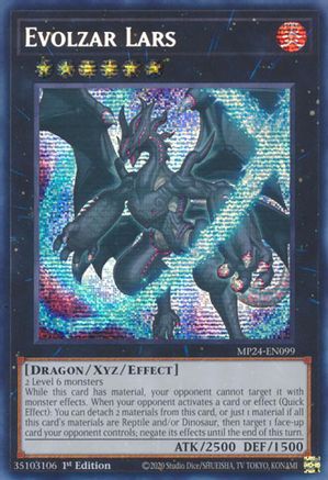 Evolzar Lars [MP24-EN099] Prismatic Secret Rare - Trinity Hobby
