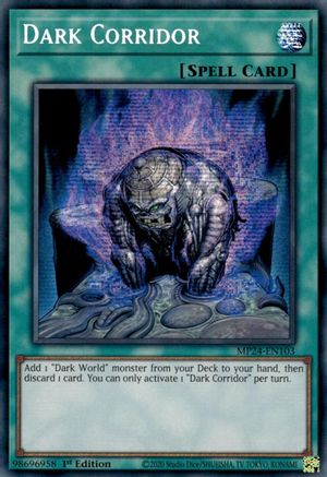 Dark Corridor [MP24-EN103] Prismatic Secret Rare - Trinity Hobby