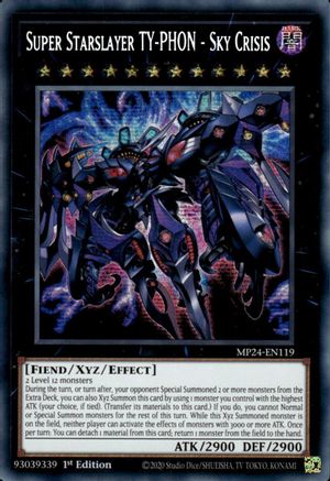 Super Starslayer TY-PHON - Sky Crisis [MP24-EN119] Prismatic Secret Rare - Trinity Hobby