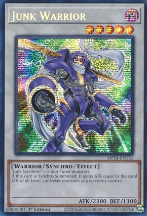 Junk Warrior [MP24-EN131] Prismatic Secret Rare - Trinity Hobby