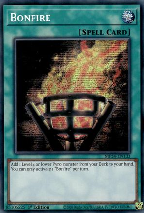 Bonfire [MP24-EN133] Prismatic Secret Rare - Trinity Hobby