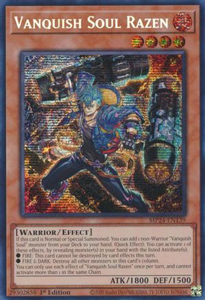 Vanquish Soul Razen [MP24-EN139] Prismatic Secret Rare - Trinity Hobby