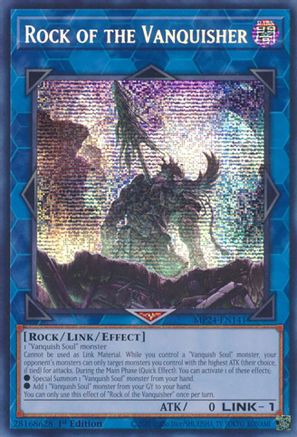 Rock of the Vanquisher [MP24-EN141] Prismatic Secret Rare - Trinity Hobby